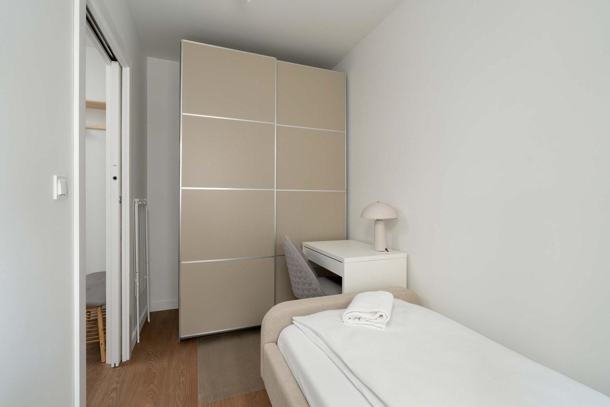 Klimatyzowane W Poznaniu Z Biurkiem Do Pracy Zdalnej By Renters Apartamento